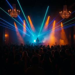 Reportaż klubowy Wrocław &ndash; DJ na scenie i publiczność
